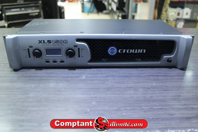 (300 Watts) Amplificateur de Puissance Crown XLS1500 - Image 1