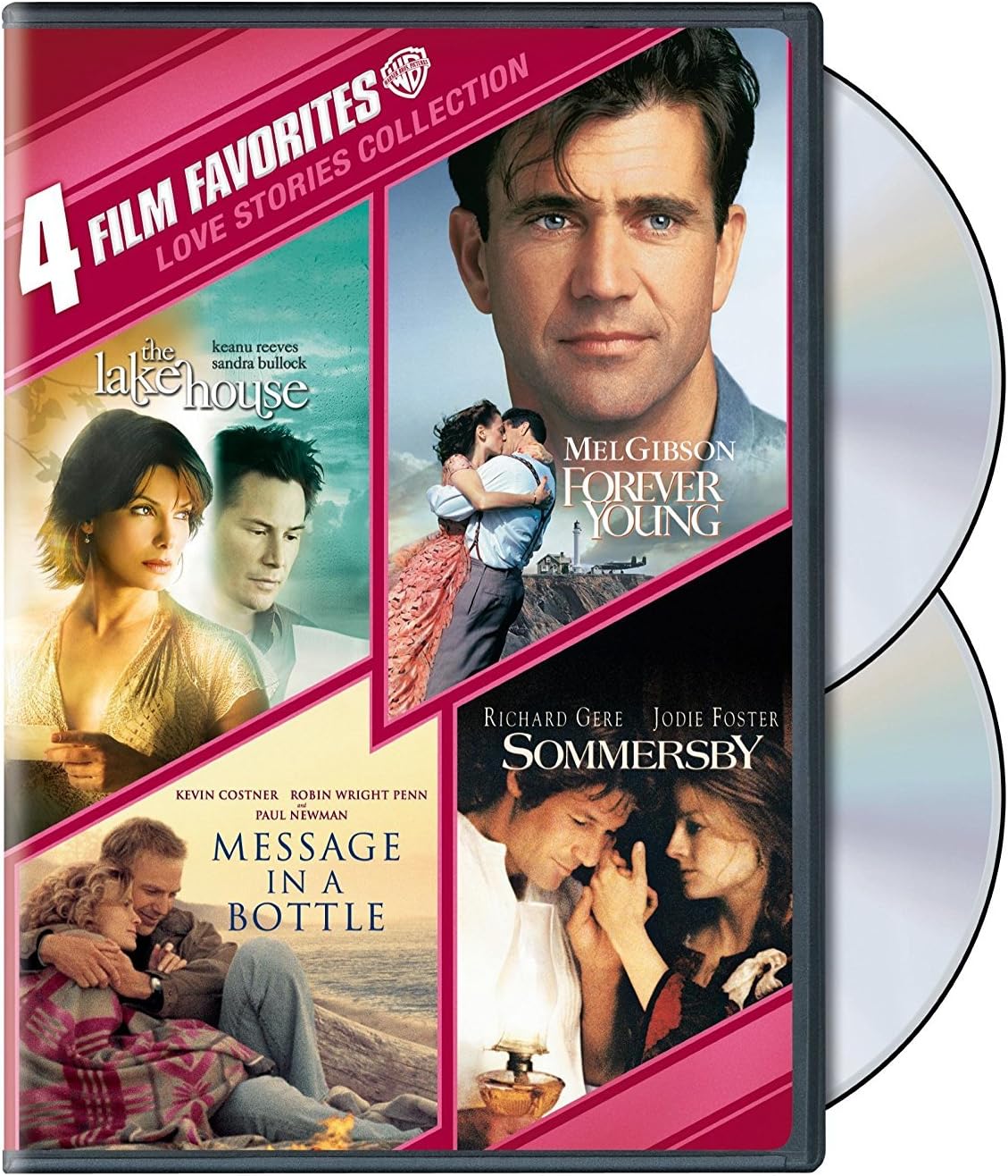 4 films Love Stories Collection dvd