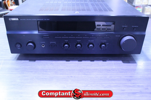 (50 Watts par canal) Amplificateur Stereo no tc Yamaha RX-397 - Image 1