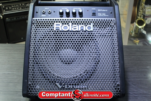 ( 80 Watts ) Amplificateur de Drum Electronique Roland PM-100