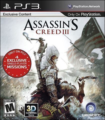 Assassins creed III sony ps3