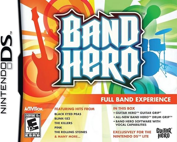 Band Hero (pas pochette) nintendo DS