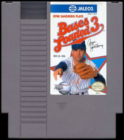 Bases Loaded 3 nintendo NES - Image 1