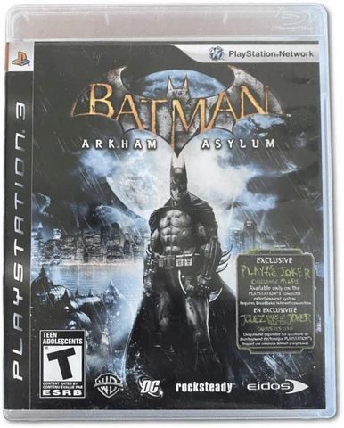 Batman Asylum sony ps3
