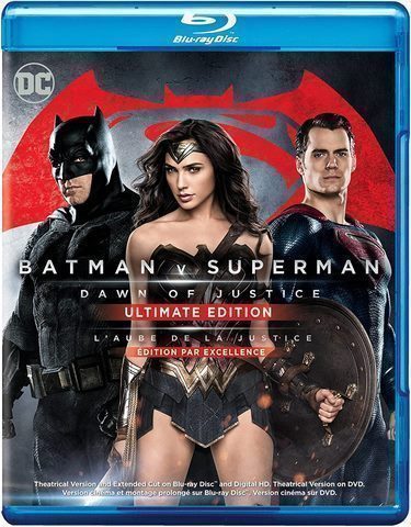 Batman VS Superman blu ray film