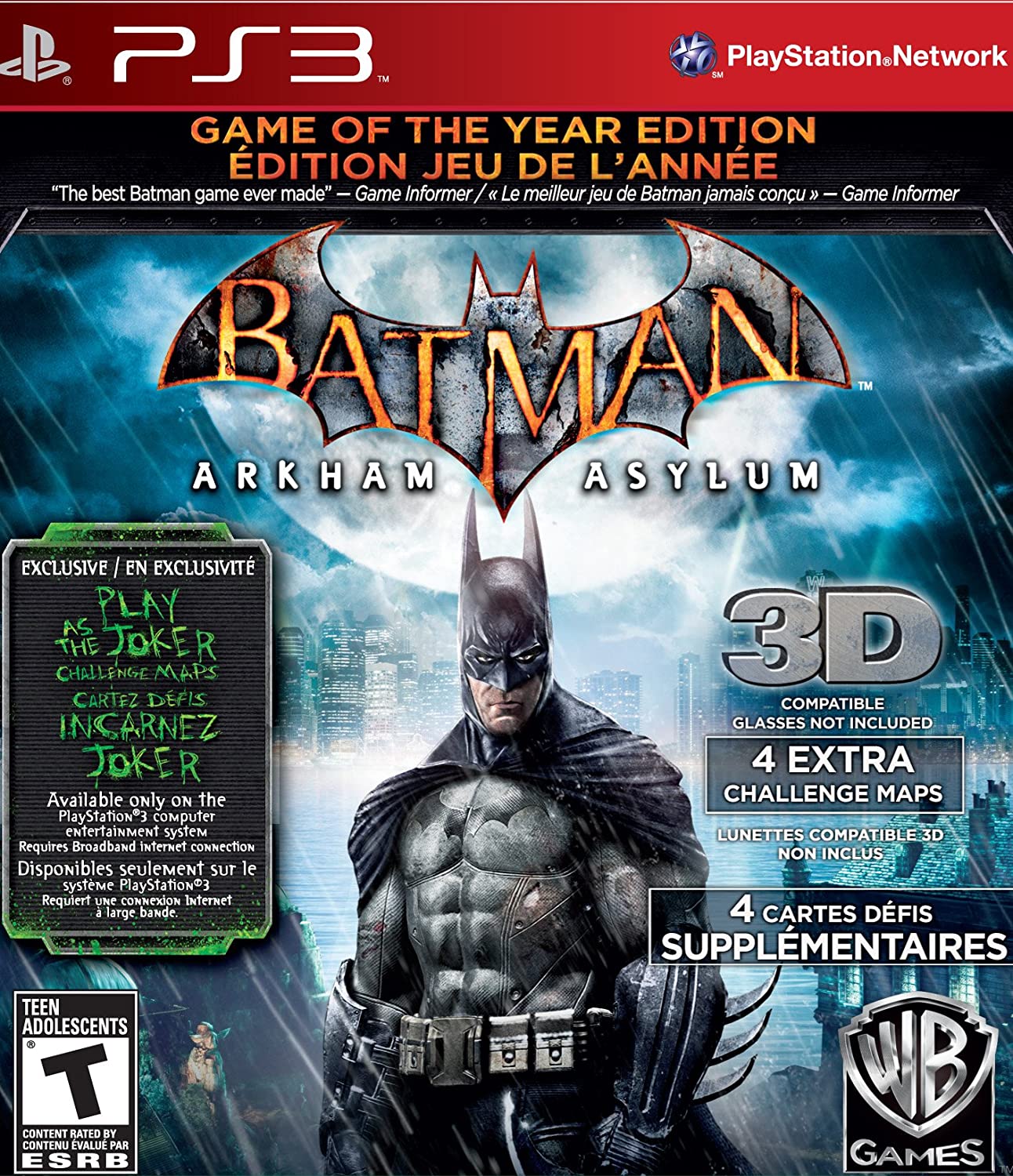 Batman arkham asylum sony ps3