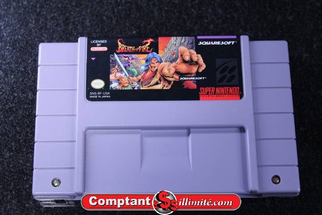 Breath of Fire nintendo Snes