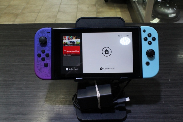 CONSOLE SWITCH + AC + Carte Micro Sd 32gb (VOIR DESCRIPTION) NINTENDO hac-001 - Image 2