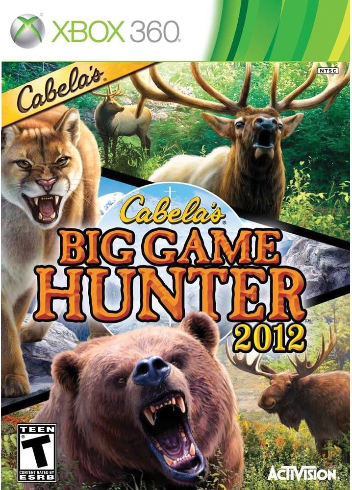 Cabela s Big Game Hunter 2012 MICROSOFT xbox 360