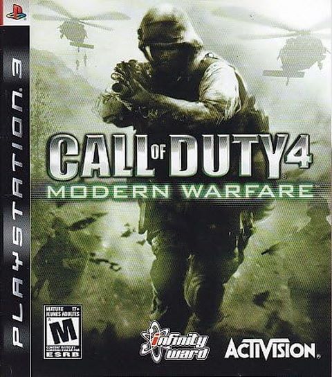 Call of Duty 4 Modern Warfare sony ps3