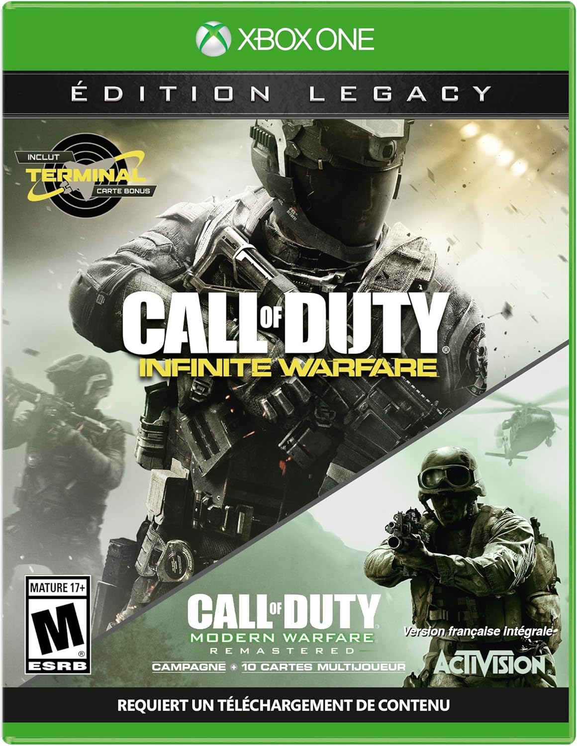 Call of Duty Infinite Warfare legacy edition microsoft xbox one