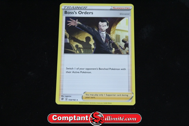 Carte Pokemon Boss s Orders Cartes - Image 1