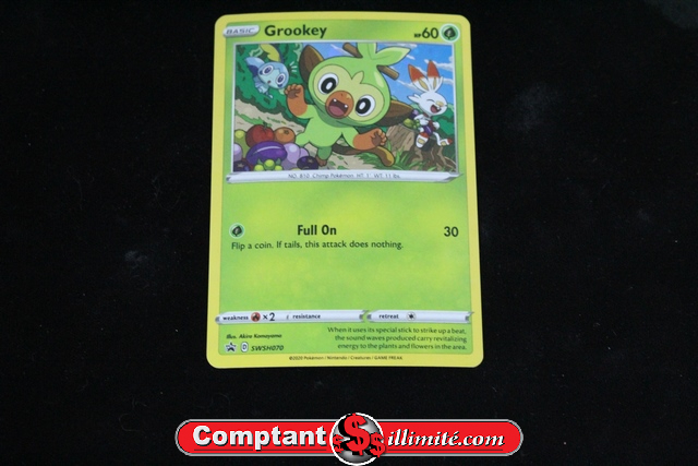 Carte Pokemon Grookey 070 Cartes - Image 1