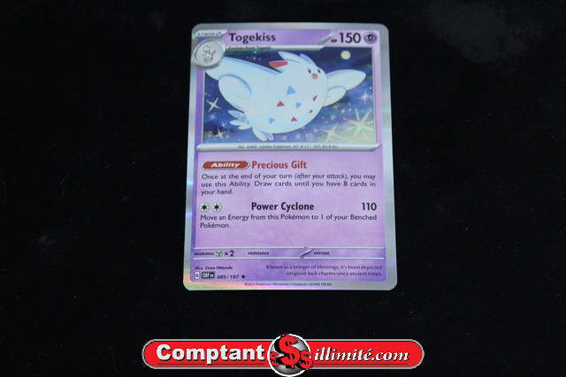 Carte Pokemon Togekiss 085/197 Cartes