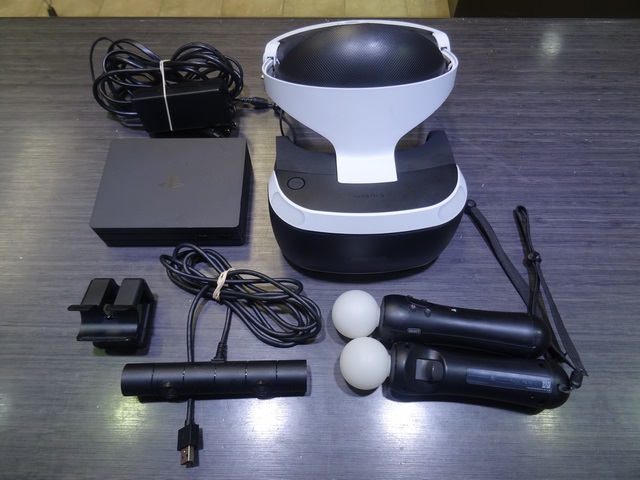 Casque PSVR PS4 + 2 manettes + accessoires sony playstation vr