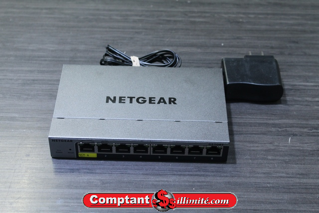 Commutateur réseau Netgear pro 8 ports gs108tv3 - Image 1