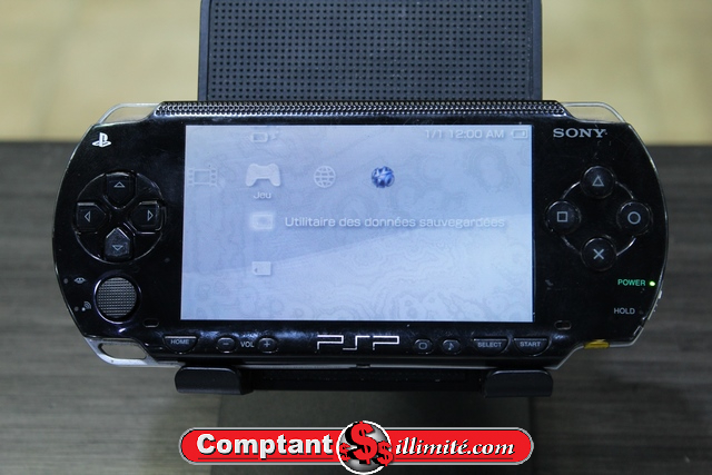 Console PSP 1000 + 10 jeux + acc (ecran taches) sony psp1001