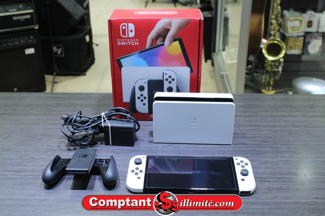 Console Switch Oled + Carte SD 256go + ACC NINTENDO heg-001 - Image 1