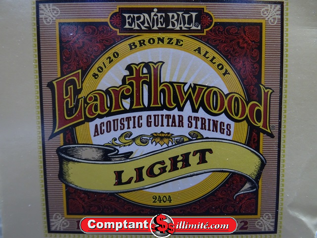 Corde de guitare acoustique Ernie Ball Light 11-52 - Image 1