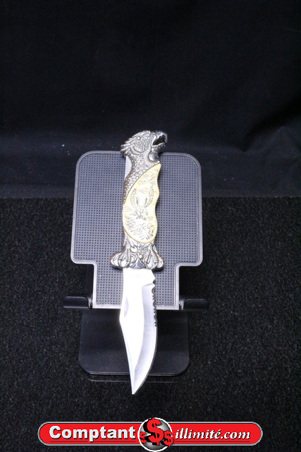 Couteau de Poche Tête D aigle Décoratif China Stainless - Image 1