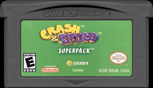 Crash and Spyro nintendo gameboy Advance - Image 1