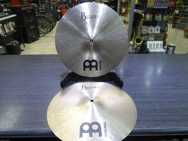 Cymbale Hi Hat 14P Meinl Byzance