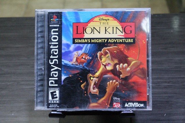 Disney The lion king Simba s Mighty Adventyure sony ps1