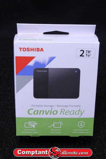 Disque dur externe 2tb (scellé) toshiba dtp320 - Image 1
