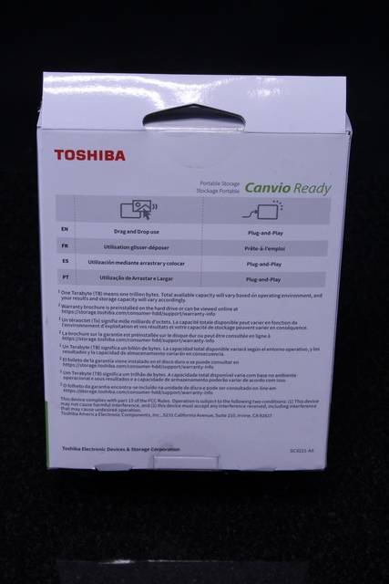 Disque dur externe 2tb (scellé) toshiba dtp320 - Image 2