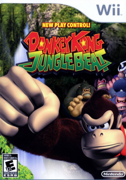 Donkey Kong Jungle Beat nintendo wii