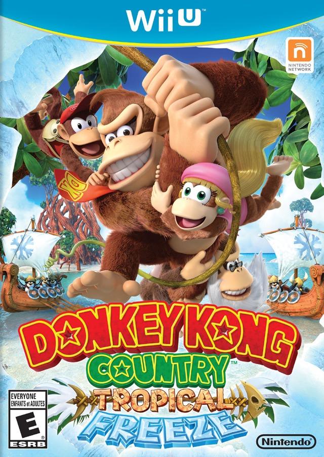 Donkey Kong Tropical Freeze nintendo wii u