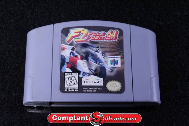 F1 Pole Position 64 nintendo n64 - Image 1