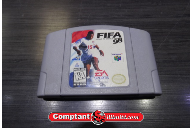 Fifa road to world cup 98 nintendo 64