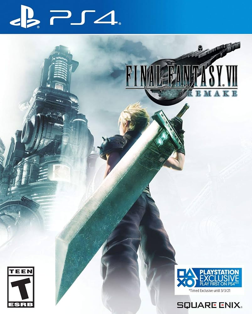 Final Fantasy VII Remake Sony Ps4