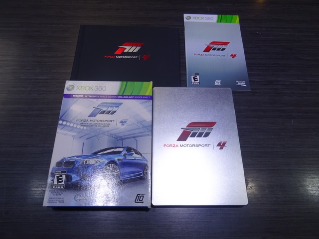 Forza Motorsport 4 Limited Collectors Edition MICROSOFT xbox 360