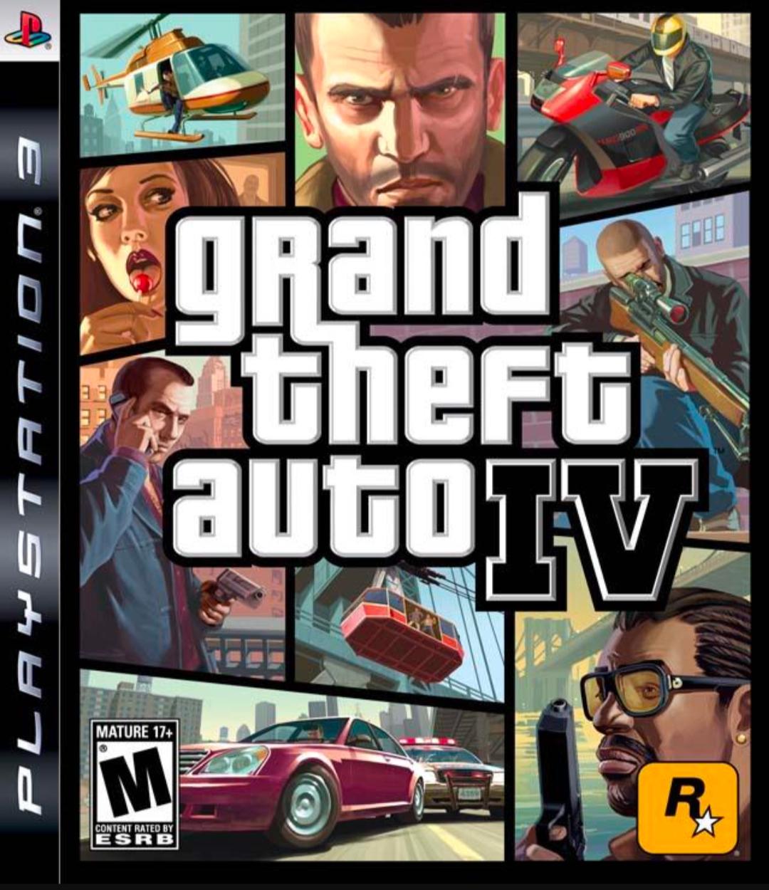 Grand Theft Auto IV sony ps3