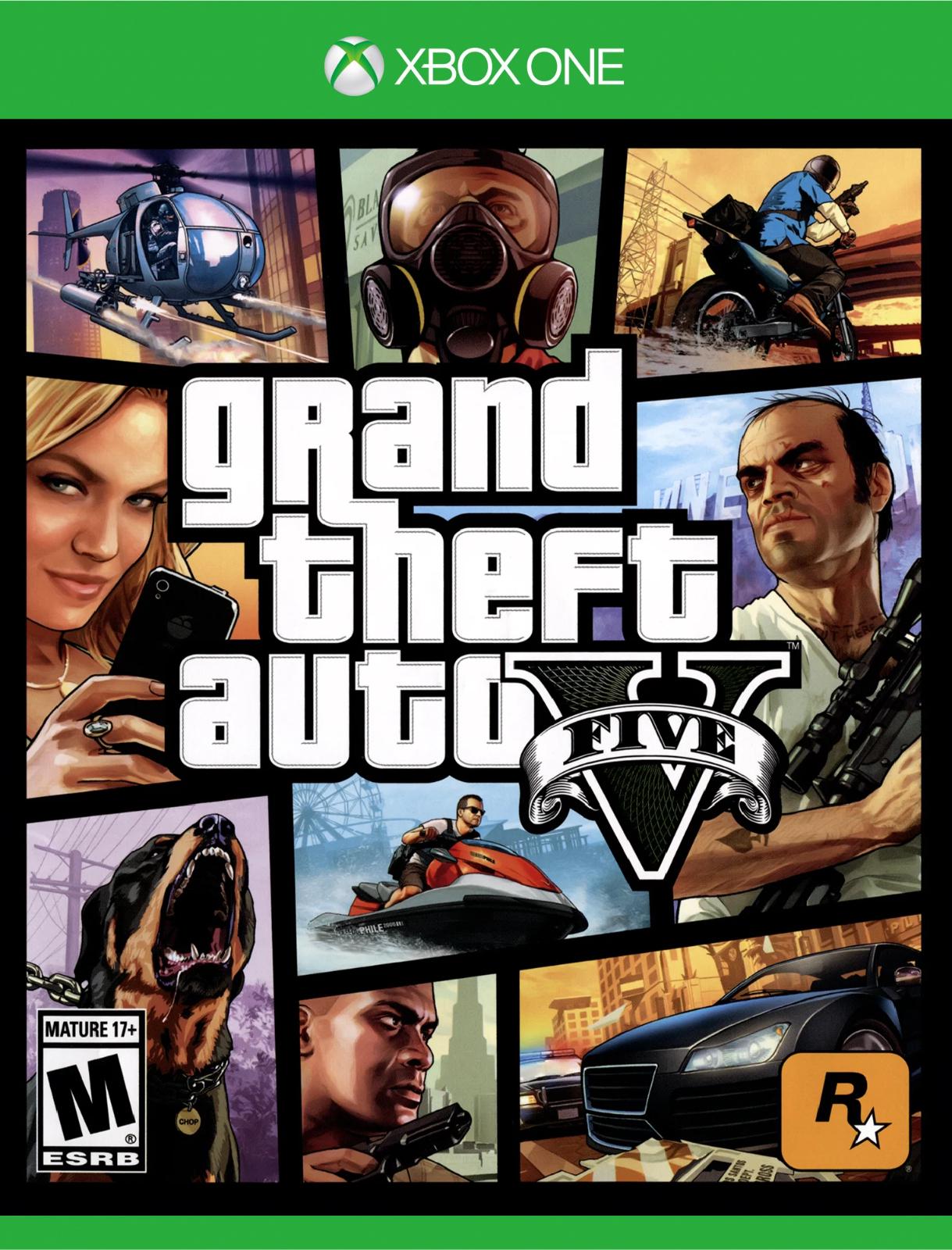 Grand Theft Auto V (sans pochette) MICROSOFT xbox one