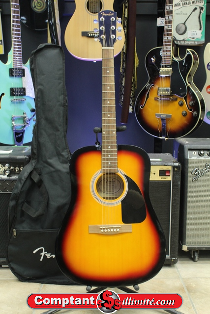 Guitar Acoustique Fender FA-115pk - Image 1