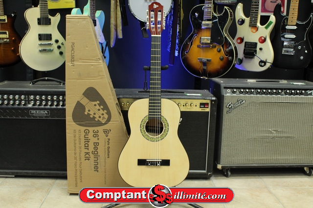 Guitar Classique Gauchere 3/4 Pyle pgacls82lft