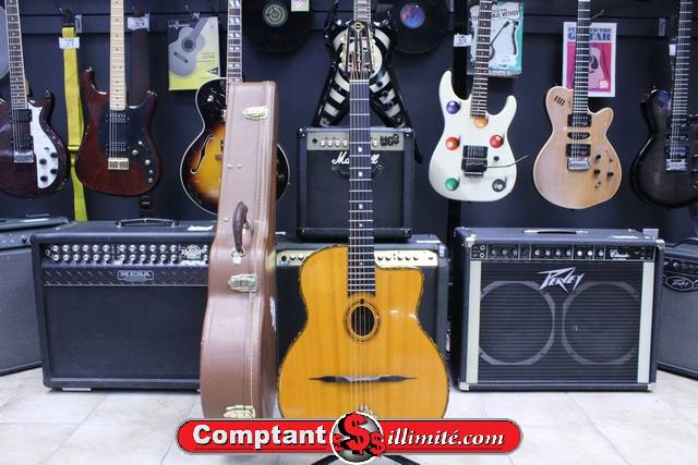 Guitar Manouche (Gypsy jazz) Gitan DG300  John Jorgenson - Image 1
