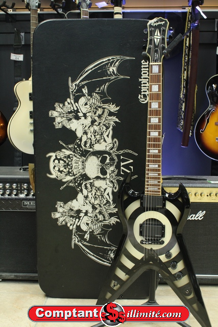 Guitare Electrique + Case Original Epiphone Zakk Wylde ZV Custom 2009 - Image 1