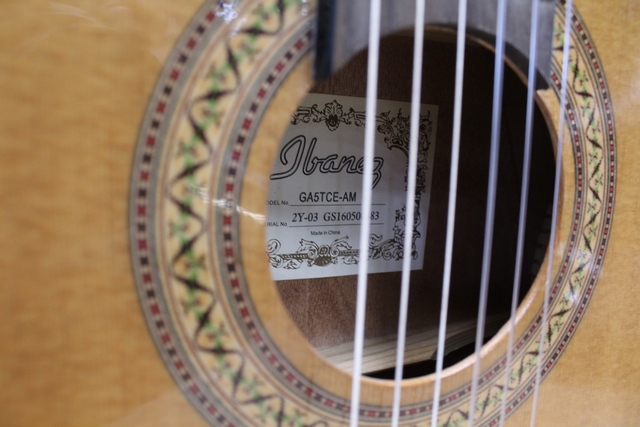 Guitare Electro Classique Ibanez ga5tce-am - Image 2
