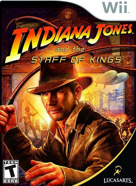 Indiana Jones And the staff of kings % nintendo Wii