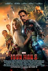 Iron man 3 dvd bluray
