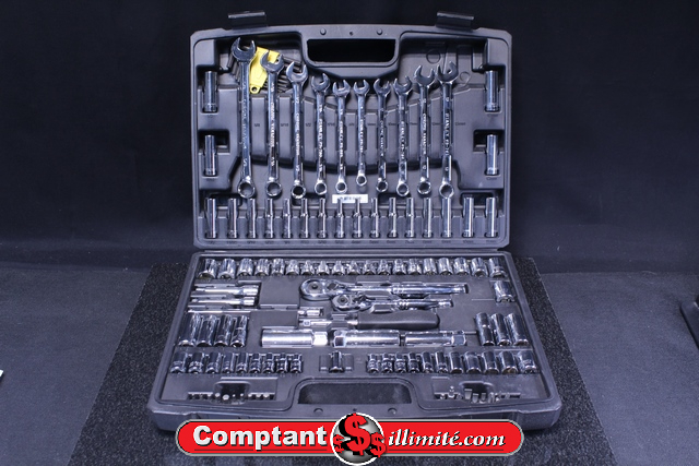 KIT DE DOUILLE ET RACHET 123 PIECES STANLEY 94-374 - Image 1