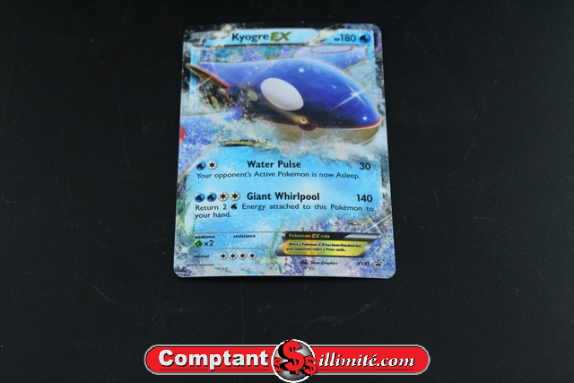 Kyogre Ex XY41 Promo (holo) Pokemon carte pokemon
