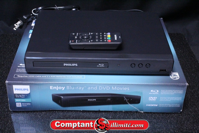 LECTEUR BLURAY + TC PHILIPS bdp1502/f7 b - Image 1