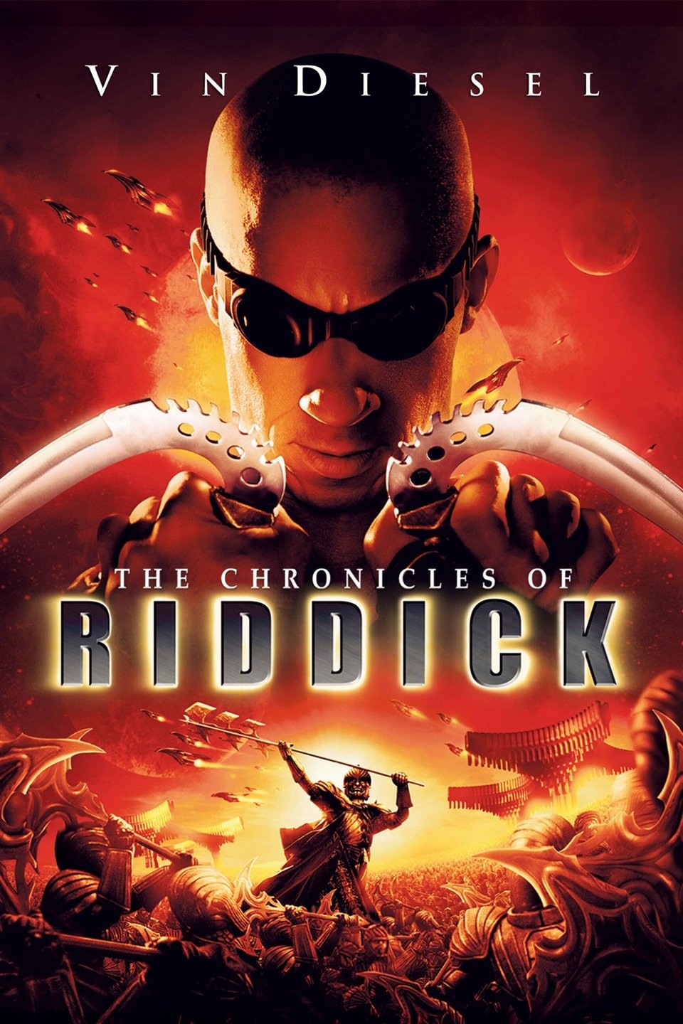 Les chroniques de Riddick dvd bluray