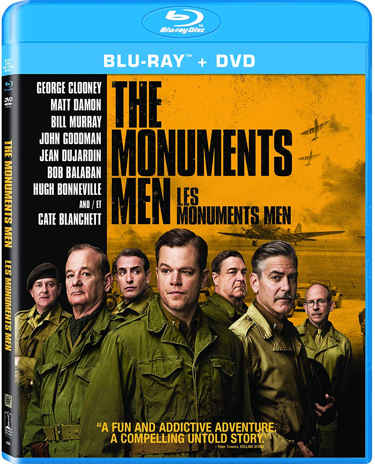 Les monuments men bluray film