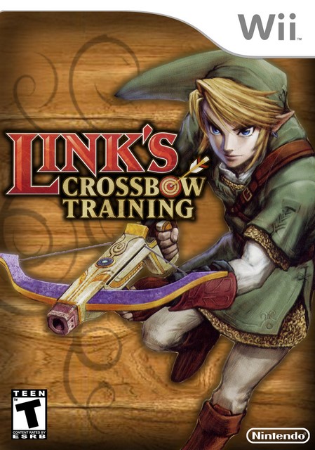 Link s Crossbow Training (cover sleeve non original) % nintendo Wii